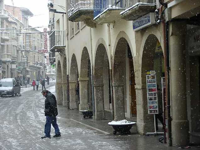 Nevada al carrer del Carme, de Tàrrega